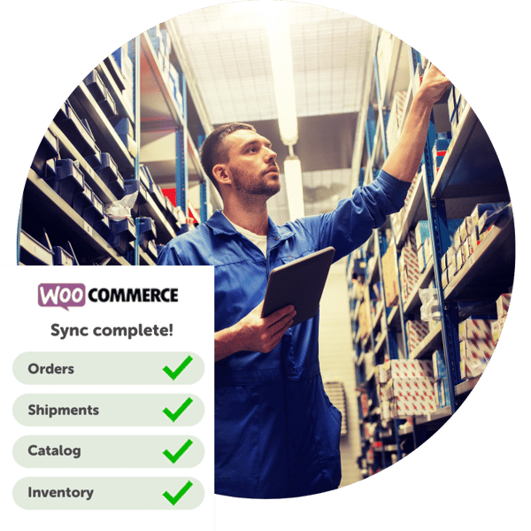 WooCommerce integration hero image WooCommerce integration hero image