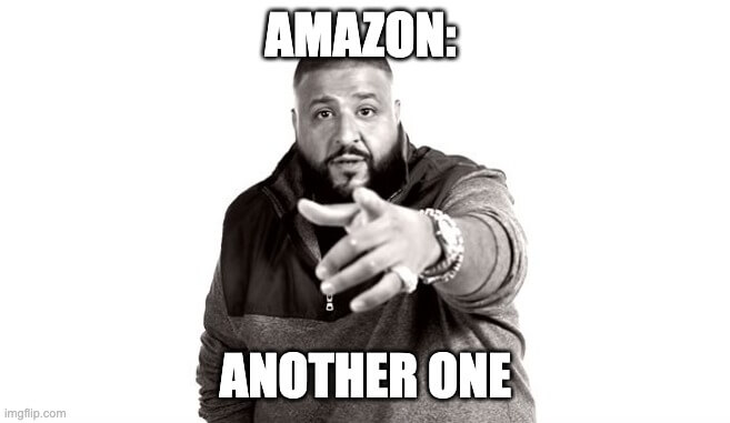 Amazon fuel surcharge meme
