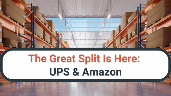 The Great Split Is Here: UPS & Amazon